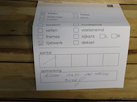 Partij eiken lijstwerk - afbeelding 7 van  7