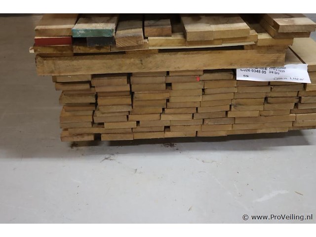 Partij eiken planken - afbeelding 2 van  7