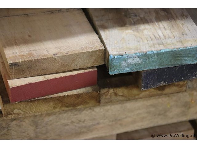 Partij eiken planken - afbeelding 3 van  7