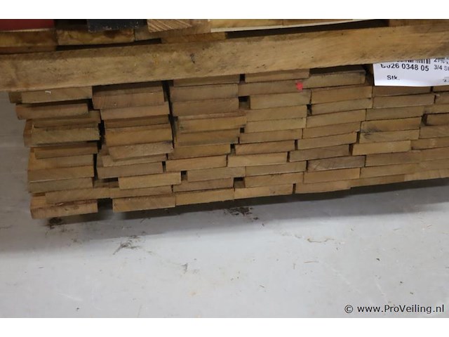 Partij eiken planken - afbeelding 5 van  7