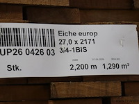 Partij eiken planken - afbeelding 4 van  4