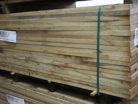 Partij eiken planken - afbeelding 3 van  4