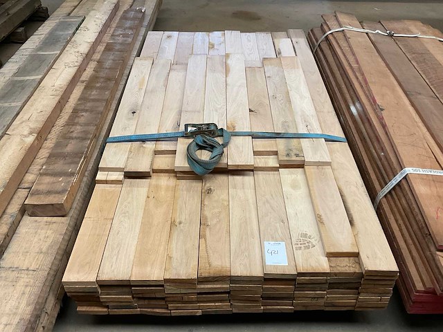 Partij eiken planken - afbeelding 3 van  5