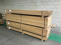 Partij eikenhouten balken en latten - afbeelding 1 van  8