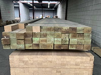 Partij eikenhouten balken en latten - afbeelding 4 van  8