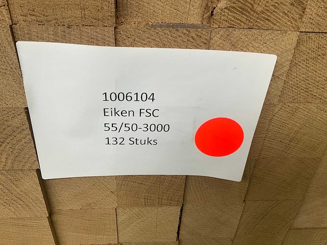 Partij eikenhouten balken en latten - afbeelding 8 van  8