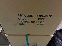 Partij elastieken 120/12mm bruin 1kg (94x) - afbeelding 2 van  2