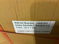 Partij elastieken 120x15mm natural 1kg per zak (300x) - afbeelding 2 van  2