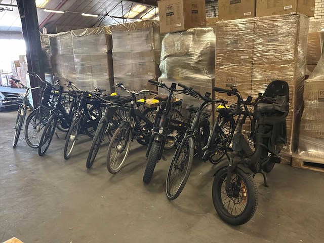 Partij electrische fietsen (9x) - afbeelding 12 van  35