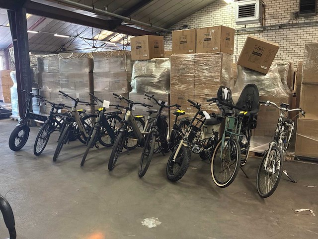 Partij electrische fietsen (9x) - afbeelding 1 van  28