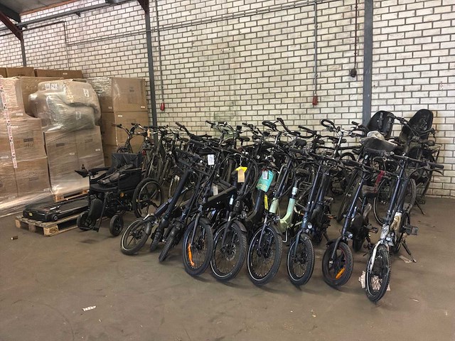 Partij electrische/vouw fietsen (24x) - afbeelding 12 van  37