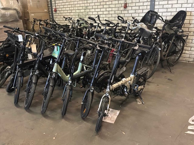 Partij electrische/vouw fietsen (24x) - afbeelding 33 van  37