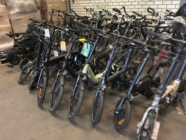 Partij electrische/vouw fietsen (24x) - afbeelding 34 van  37