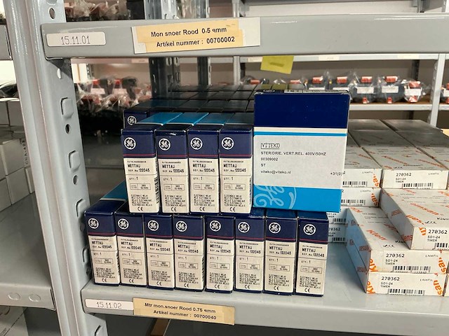 Partij electronic relay & klemsan timer (102x) - afbeelding 3 van  5