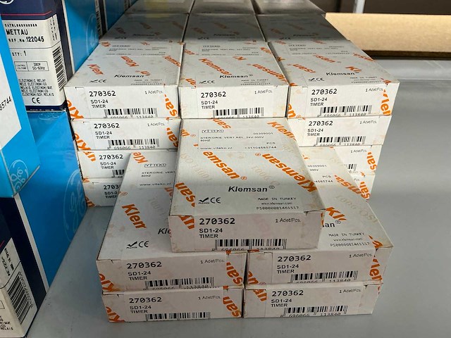 Partij electronic relay & klemsan timer (102x) - afbeelding 4 van  5
