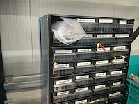 Partij electronica onderdelen met ladenkastje (4x) - afbeelding 2 van  14