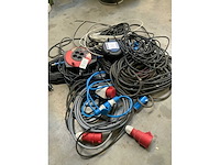 Partij elektra- en verlengkabels - afbeelding 4 van  4