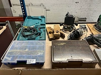 Partij elektrisch gereedschap, handgereedschap en toebehoren w.o. makita, metabo - afbeelding 2 van  6