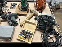Partij elektrisch gereedschap, handgereedschap en toebehoren w.o. makita, metabo - afbeelding 4 van  6