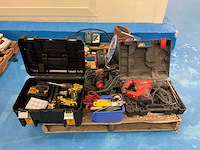 Partij elektrisch handgereedschap en werkplaatsbenodigdheden - afbeelding 1 van  6