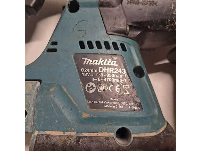 Partij elektrische, accu gereedschap en maglite lampen gereedschap, makita, maglite - afbeelding 58 van  87