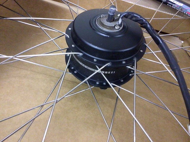 Partij (elektrische) fietswielen - afbeelding 10 van  10