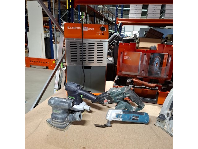 Partij elektrische gereedschap en accu gereedschap, o.a. festool, fein, ridgid, hilti - afbeelding 12 van  70