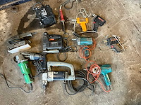 Partij elektrische gereedschappen - afbeelding 1 van  7