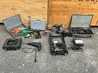 Partij elektrische gereedschappen