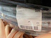 Partij elektrische kabels, mantelbuizenen kunststof leidingen - afbeelding 6 van  7