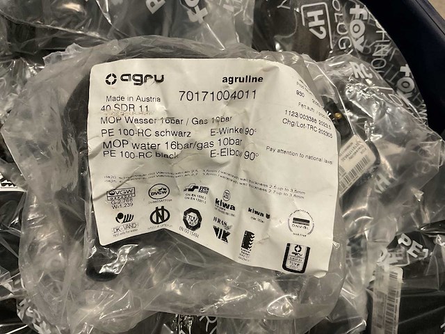 Partij elektrolas fittingen - afbeelding 2 van  11