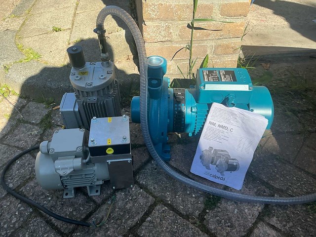 Partij elektromotoren en pomp (o.a. lönne,tss 7.5kw, weg w22, calpeda) (6x) - afbeelding 6 van  22