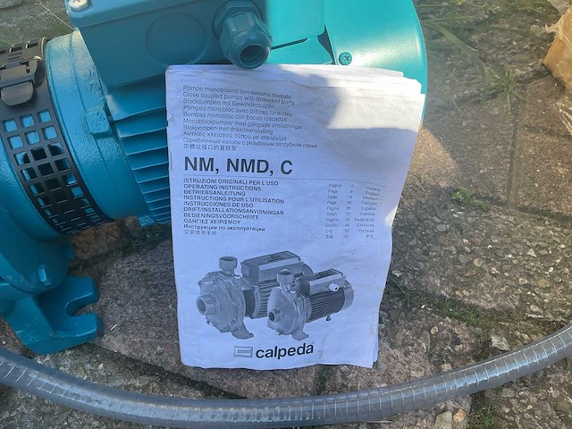 Partij elektromotoren en pomp (o.a. lönne,tss 7.5kw, weg w22, calpeda) (6x) - afbeelding 8 van  22