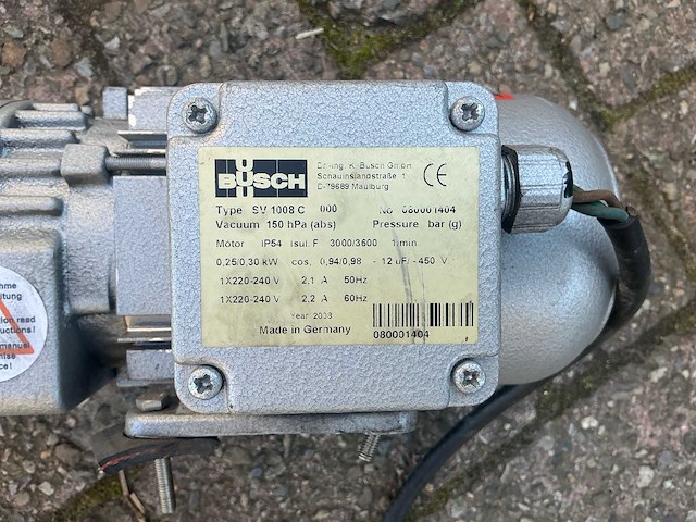 Partij elektromotoren en pomp (o.a. lönne,tss 7.5kw, weg w22, calpeda) (6x) - afbeelding 14 van  22