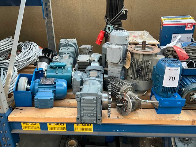 Partij elektromotoren - afbeelding 3 van  9