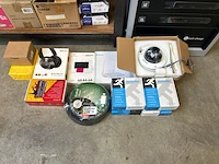 Partij elektronica, installatiematerialen en beveiligingsapparatuur w.o. earfun, hikvision, bastion