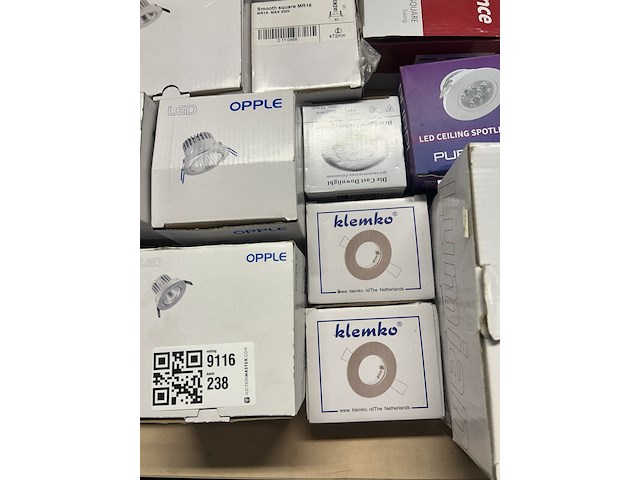 Partij elektronica w.o. led spots, w.o. slv, lumiance, klemco, opple - afbeelding 5 van  9