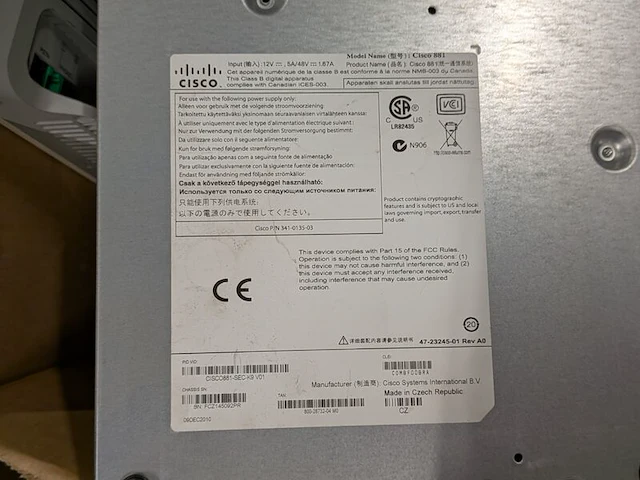 Partij elektrotechnisch materiaal en stalen draadroosters - afbeelding 6 van  8