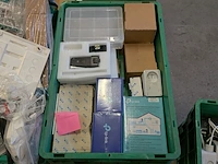 Partij elektrotechnische materialen, componenten en installatiemateriaal - afbeelding 12 van  13