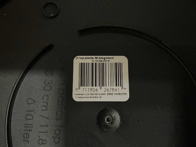 Partij elho gb top planter 30 living black (96x) - afbeelding 4 van  6