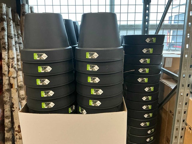 Partij elho gb top planter 40 living black (120x) - afbeelding 1 van  4