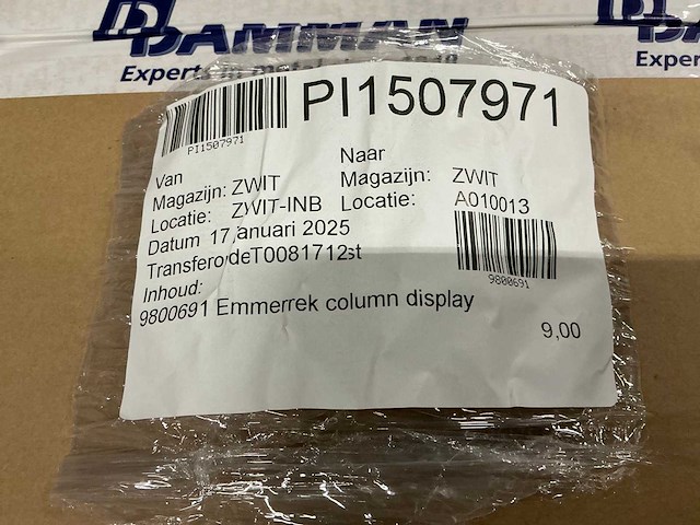 Partij emmerrek column displays (9x) - afbeelding 7 van  7