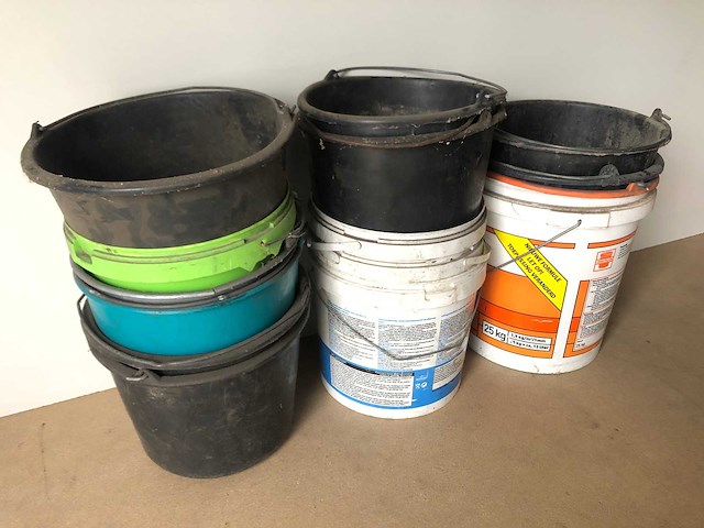 Partij emmers 14 stuks (14x) - afbeelding 2 van  2