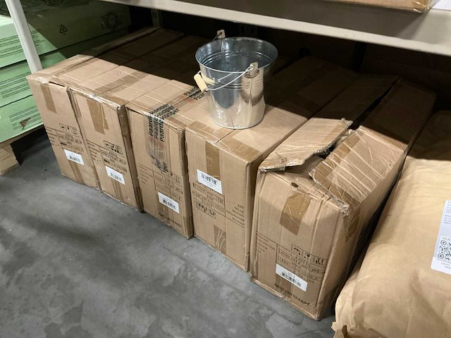 Partij emmers riga zink ø17xh15cm (250x) - afbeelding 3 van  4