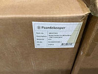 Partij emmers sevilla zinc ø9,6xh8cm cream gloss (1080x) - afbeelding 5 van  5