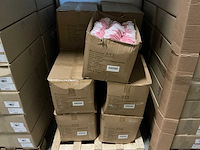 Partij emmers sevilla zinc ø9,6xh8cm pink gloss metal (2970x) - afbeelding 1 van  4