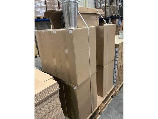 Partij emmers zinc 19,5/12,6xh30cm (175x) - afbeelding 5 van  6