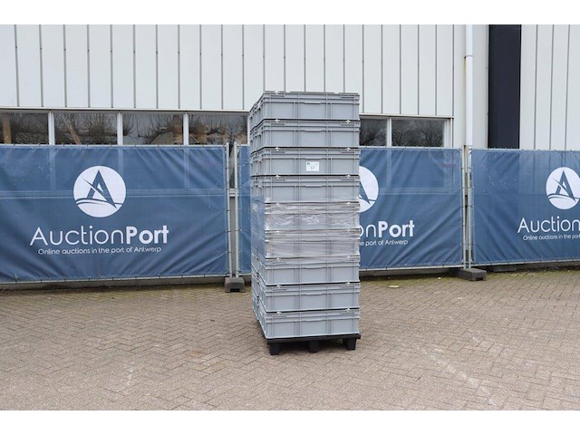 Partij engels stapelbakken e-line 8622 80x60x25cm 18 stuks nieuw - afbeelding 1 van  1