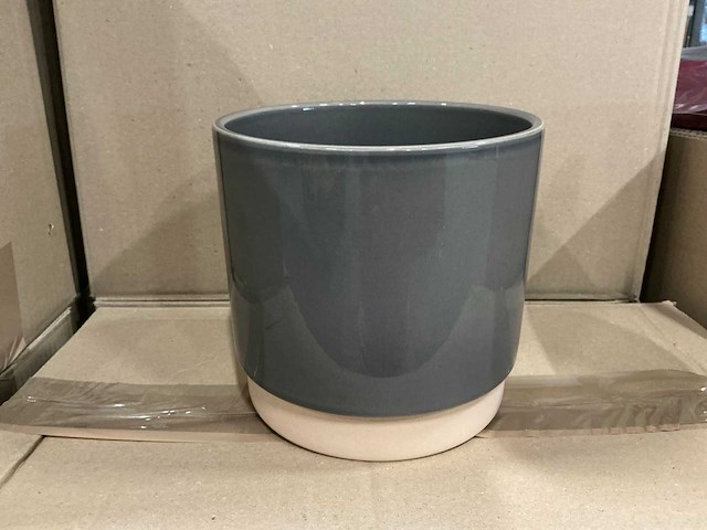 Partij eno pot duo sober grey ø16,5xh15,5cm (290x) - afbeelding 1 van  5