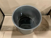 Partij eno pot duo sober grey ø16,5xh15,5cm (290x) - afbeelding 2 van  5
